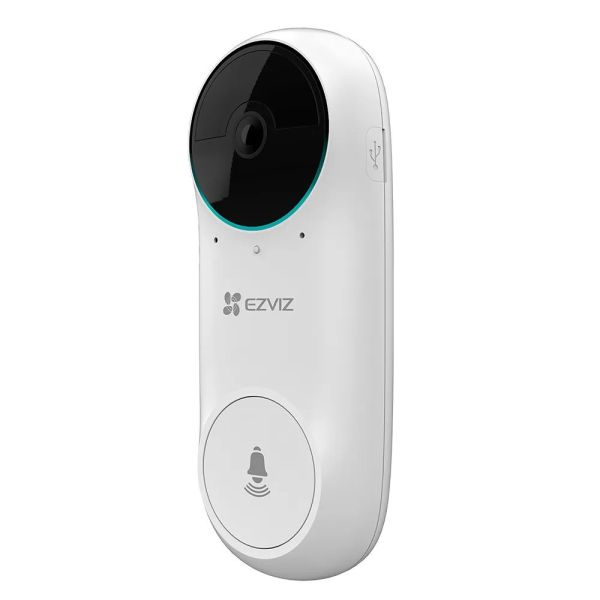 EZVIZ【螢石】【智慧門鈴】遠端APP即時通知 內機響鈴+錄影 wifi網路監視器 無線攝影機 電池型160度魚眼 DB2C 國際原廠公司貨 EZVIZ【螢石】【智慧門鈴】遠端APP即時通知 內機響鈴+錄影 wifi網路監視器 無線攝影機 電池型160度魚眼 DB2C 國際原廠公司貨