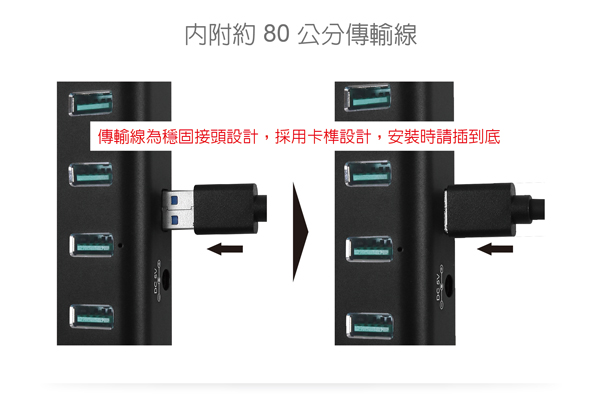 伽利略 USB3.2 Gen2 7埠 Hub 鋁合金黑色 含電源 H718S-BK 伽利略 USB3.2 Gen2 7埠 Hub 鋁合金黑色 含電源 H718S-BK