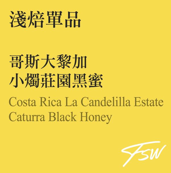 Costa Rica La Candelilla Estate Caturra Black Honey 