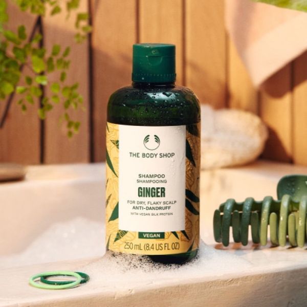 【TheBodyShop】薑根鏗活調理洗髮精400ml 