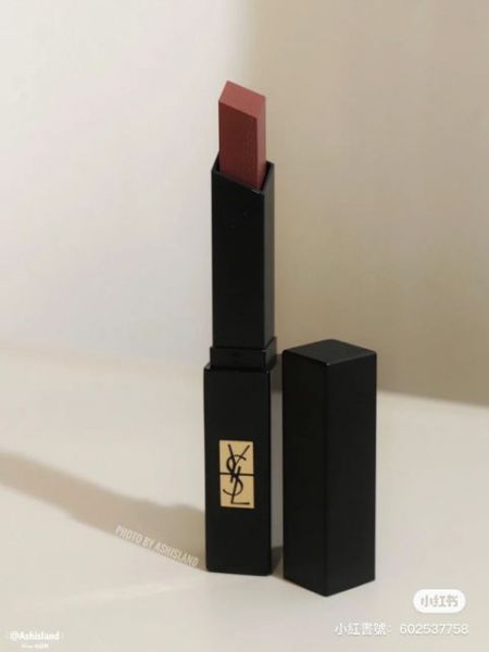 【YSL】奢華緞面絨霧唇膏(小黑條) 