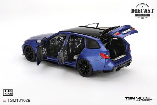 TSM MODEL 1/18 寶馬 BMW M3 Touring M Portimao Blue Metallic TSM181029 TSM MODEL 1/18 寶馬 BMW M3 Touring M Portimao Blue Metallic TSM181029