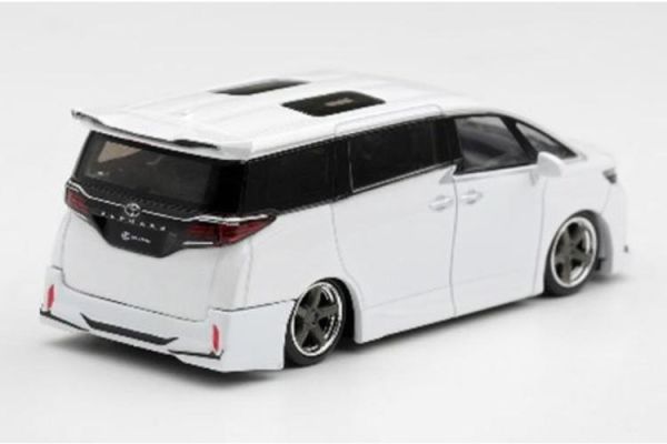 (預購) [吊卡版] MINIGT 1/64 豐田 Toyota Alphard 40 KUHL White LHD MGT01339-BL 20260730 [吊卡版] MINIGT 1/64 豐田 Toyota Alphard 40 KUHL White LHD MGT01339-BL