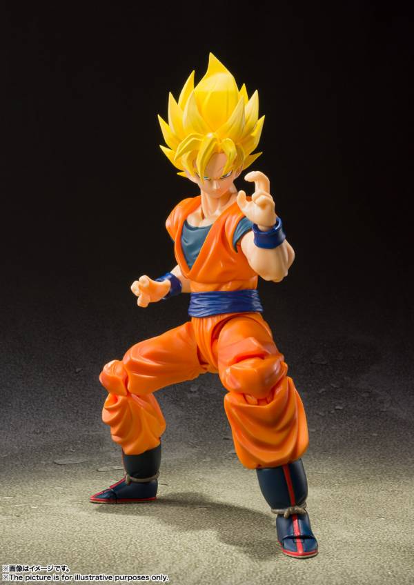 [再販] BANDAI SHF 七龍珠Z 超級賽亞人 FULL POWER 孫悟空 可動公仔 BANDAI,SHF,七龍珠,Z,超級賽亞人,FULL POWER,孫悟空,可動,公仔,