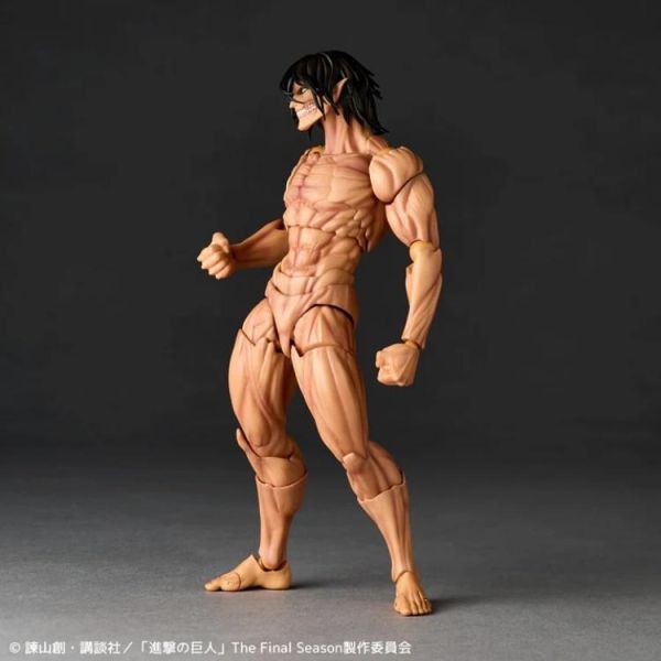 (預購) [再販] KAIYODO Revoltech 山口式 進巨 艾連 進擊的巨人 可動完成品 20260421 [再販] KAIYODO Revoltech 山口式 進巨 艾連 進擊的巨人 可動完成品