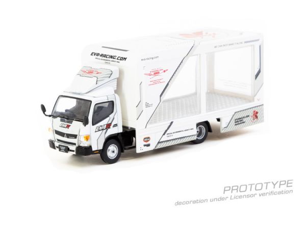 (預購) TARMAC WORKS 1/64 三菱 Mitsubishi Fuso Canter EVA Racing T64T-TL002-EVA (預購) TARMAC WORKS 1/64 三菱 Mitsubishi Fuso Canter EVA Racing T64T-TL002-EVA