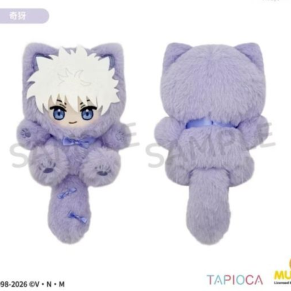(預購) Tapioca 獵人 HUNTERxHUNTER 奇犽 TAPI蝴蝶結貓咪玩偶 20260910 Tapioca 獵人 HUNTERxHUNTER 奇犽 TAPI蝴蝶結貓咪玩偶