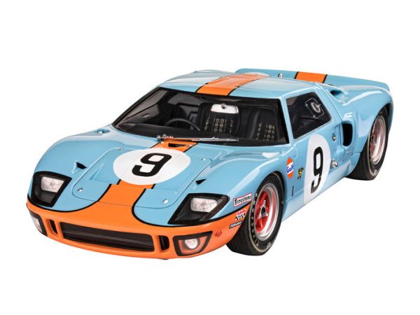 Revell 1/24 福特 GT40 利曼1968 組裝模型 Revell 1/24 福特 GT40 利曼1968 組裝模型