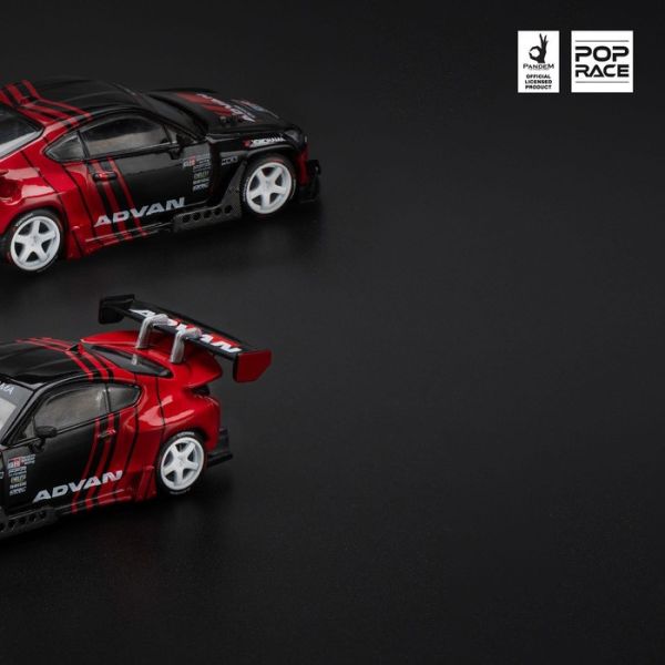 POP RACE 1/64 豐田 TOYOTA PANDEM GR86 - ADVAN PR640228 POP RACE 1/64 豐田 TOYOTA PANDEM GR86 - ADVAN PR640228