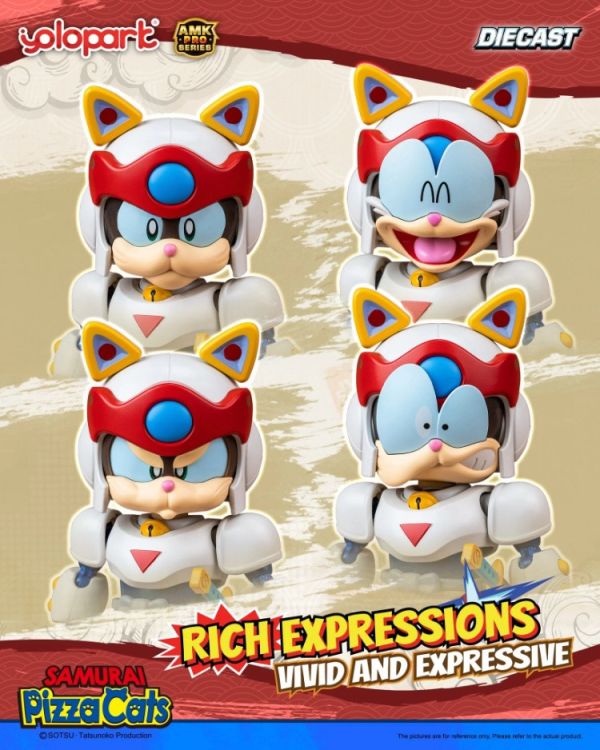 (預購) Yolopark AMK PRO 功夫貓黨 野太郎 組裝模型 20251218 Yolopark AMK PRO 功夫貓黨 野太郎 組裝模型