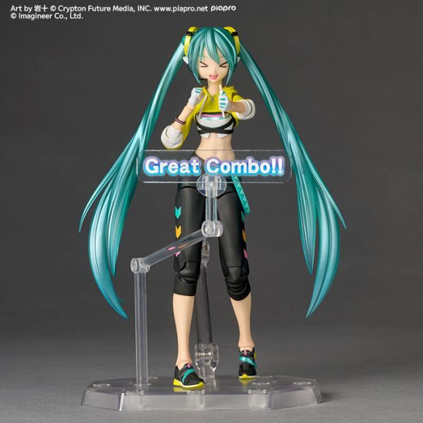 KAIYODO 海洋堂 REVOLTECH 驚奇山口 初音未來 健身拳擊ver. 可動完成品 KAIYODO 海洋堂 REVOLTECH 驚奇山口 初音未來 健身拳擊ver. 可動完成品