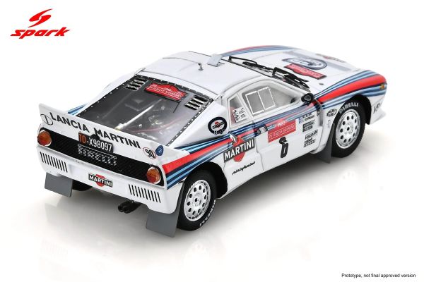 (預購) SPARK 1/43 蘭吉雅 Lancia 037 Rally No.6 Winner Sanremo Rally 1983 S9169 20260924 SPARK 1/43 蘭吉雅 Lancia 037 Rally No.6 Winner Sanremo Rally 1983 S9169