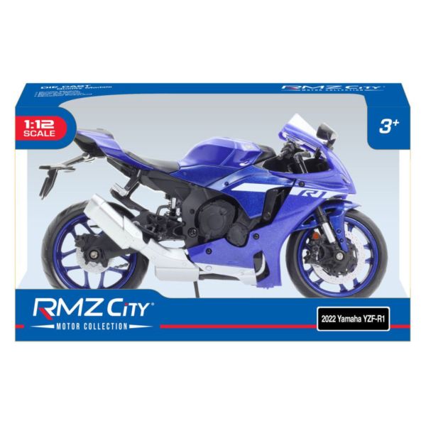 童友社 1/12 2022 山葉 Yamaha YZF-R1 藍 完成品 童友社 1/12 2022 山葉 Yamaha YZF-R1 藍 完成品
