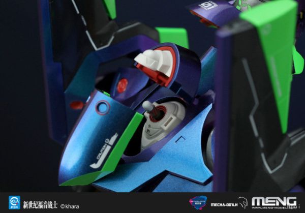 MENG 新世紀福音戰士 EVA 泛用人形決戰兵器人造人 初號機 Ver.1.5 幻彩悅色版 MECHA-001LH 組裝模型 MENG 新世紀福音戰士 EVA 泛用人形決戰兵器人造人 初號機 Ver.1.5 幻彩悅色版 MECHA-001LH 組裝模型