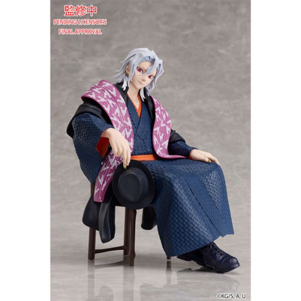 ANIPLEX 鬼滅之刃 宇髄天元 無比例模型 17cm PVC ANIPLEX 鬼滅之刃 宇髄天元 無比例模型 17cm PVC
