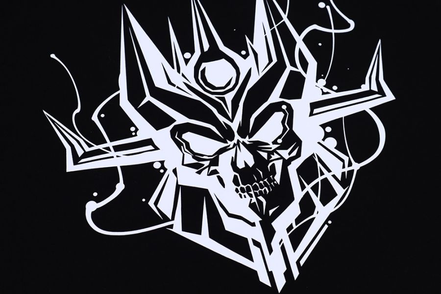 NEXTee 翻轉模玩系列 Metal Demon G.M. 短袖T恤 白色＆黑色 NEXTee 翻轉模玩系列 Metal Demon G.M. 短袖T恤 白色＆黑色