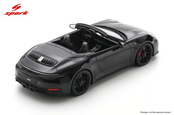 (預購) Spark 1/18 保時捷 Porsche 911 Carrera 4 GTS Cabriolet (992.2)  - Jet Black Metallic 18S1046 20260824 Spark 1/18 保時捷 Porsche 911 Carrera 4 GTS Cabriolet (992.2)  - Jet Black Metallic 18S1046