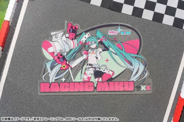 (預購) Good Smile Moment 初音未來 賽車Ver. 2025 貼紙 分別販售 20251130 Good Smile Moment 初音未來 賽車Ver. 2025 貼紙 分別販售