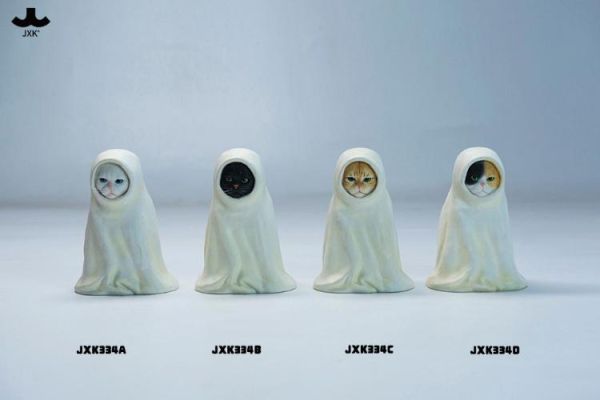 (預購) JXK334 動物 白袍喵靈 A 20260326 JXK334 動物 白袍喵靈 A