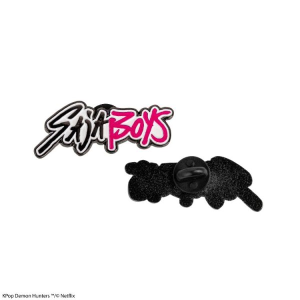 KPOP 獵魔女團 Demon Hunters 金屬徽章 Saja Boys 男團 KPOP 獵魔女團 Demon Hunters 金屬徽章 Saja Boys 男團