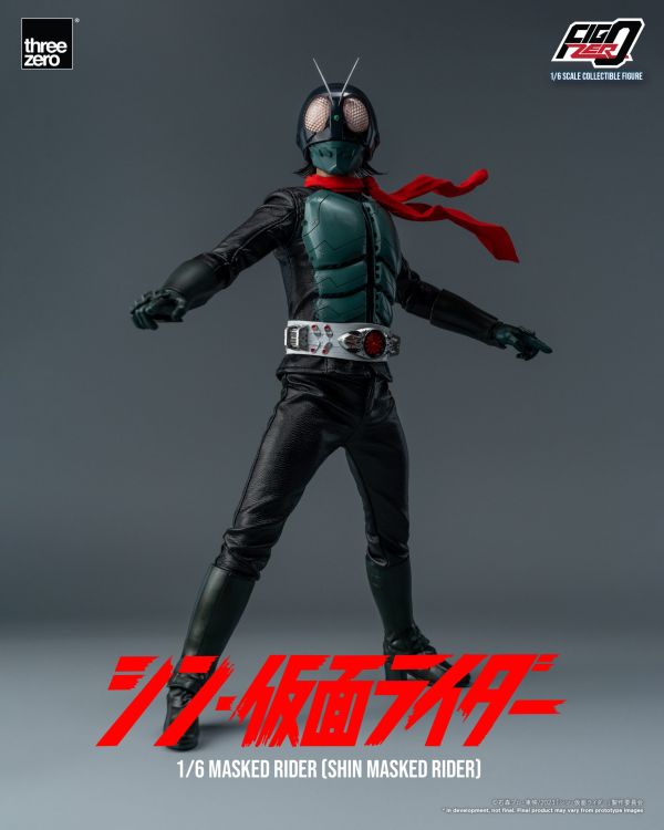threezero FigZero 1/6 新假面騎士 假面騎士 可動完成品 threezero FigZero 1/6 新假面騎士 假面騎士 可動完成品
