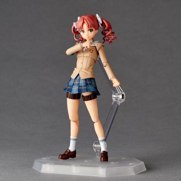 (預購) [再販] KAIYODO 海洋堂 Revoltech 驚奇山口式 科學超電磁砲 白井黑子 冬服ver. 可動完成品 NR045 20260510 [再販] KAIYODO 海洋堂 Revoltech 驚奇山口式 科學超電磁砲 白井黑子 冬服ver. 可動完成品 NR045