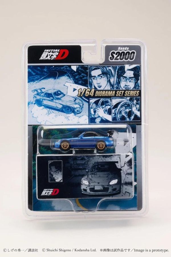 (預購) Hobby JAPAN 1/64 本田 Honda S2000 INITIAL D 城島俊也 Toshiya Joshima VS 藤原拓海 Takumi Fujiwara HJDMD012 20260531 Hobby JAPAN 1/64 本田 Honda S2000 INITIAL D 城島俊也 Toshiya Joshima VS 藤原拓海 Takumi Fujiwara HJDMD012