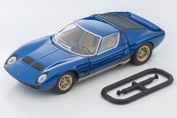 TOMYTEC 1/64 TLV 藍寶堅尼 Miura SV 金屬藍 TOMYTEC 1/64 TLV 藍寶堅尼 Miura SV 金屬藍