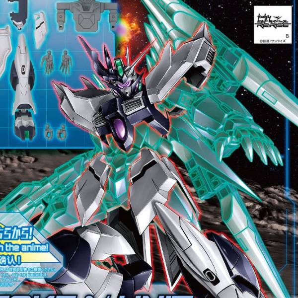 BANDAI 1/144 HGBD:R 029 偽 ν 組件 鋼彈創鬥者潛網大戰 組裝模型 BANDAI,1/144,HGBD:R,029,偽 ν 組件,鋼彈創鬥者,潛網大戰,組裝模型