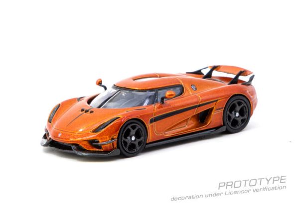 TARMAC WORKS 1/64 科尼賽克 Koenigsegg Regera Orange Metallic / Black Stripes T64G-TL017-OR TARMAC WORKS 1/64 科尼賽克 Koenigsegg Regera Orange Metallic / Black Stripes T64G-TL017-OR
