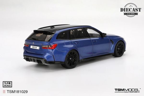 TSM MODEL 1/18 寶馬 BMW M3 Touring M Portimao Blue Metallic TSM181029 TSM MODEL 1/18 寶馬 BMW M3 Touring M Portimao Blue Metallic TSM181029
