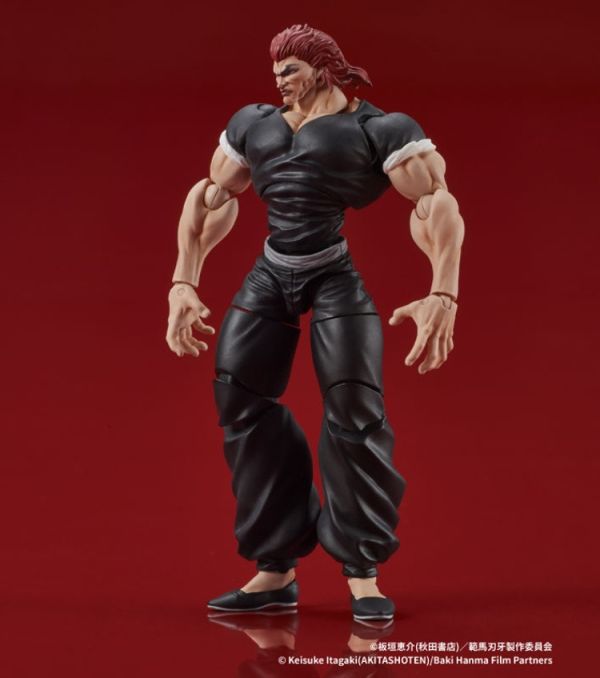 (預購) DIG 1/24 DIGACTION 範馬刃牙 範馬勇次郎 可動完成品 20251209 DIG 1/24 DIGACTION 範馬刃牙 範馬勇次郎 可動完成品