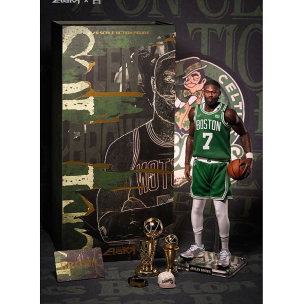 (預購) Aom 1/6 雙子星 傑倫·布朗 總冠軍套裝 可動完成品 20251113 Aom 1/6 雙子星 傑倫·布朗 總冠軍套裝 可動完成品