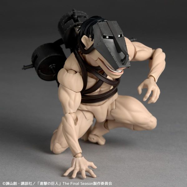 (預購) Kaiyodo 海洋堂 Revoltech 驚奇山口 進擊的巨人 車力巨人 可動完成品 20261027 Kaiyodo 海洋堂 Revoltech 驚奇山口 進擊的巨人 車力巨人 可動完成品