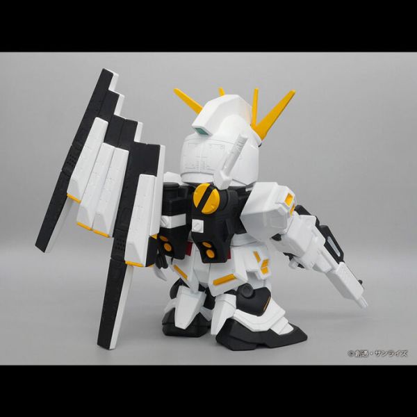 PLEX 機動戰士鋼彈 RX-93 Nu Gundam Nu鋼彈 SD鋼彈 大軟膠 PLEX 機動戰士鋼彈 RX-93 Nu Gundam Nu鋼彈 SD鋼彈 大軟膠