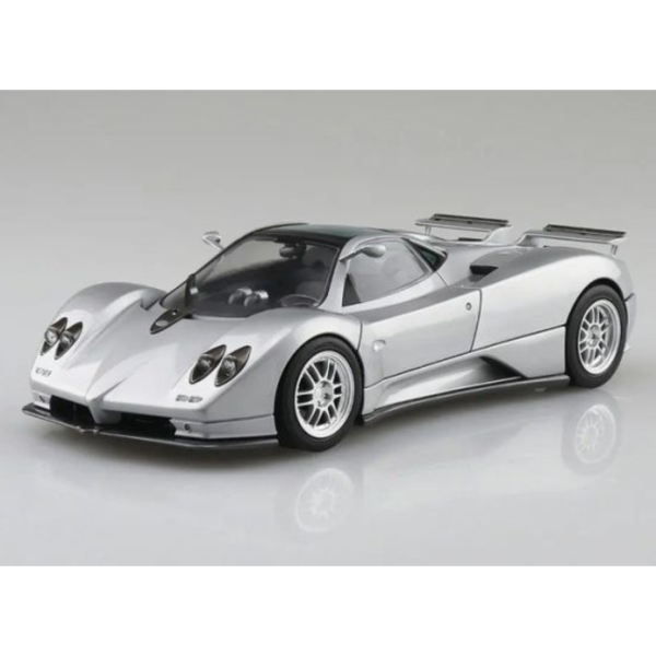 AOSHIMA 青島 1/24 超跑#7 帕加尼 Zonda C12S '00 組裝模型 AOSHIMA 青島 1/24 超跑#7 帕加尼 Zonda C12S '00 組裝模型