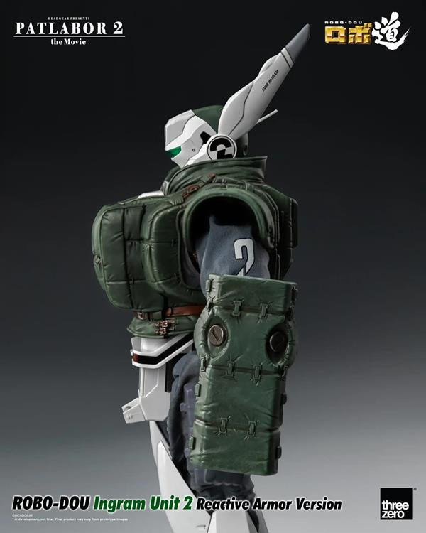 threezero 機動警察劇場版Ⅱ ROBO-DOU 英格倫2號機反應裝甲 可動完成品 threezero 機動警察劇場版Ⅱ ROBO-DOU 英格倫2號機反應裝甲 可動完成品