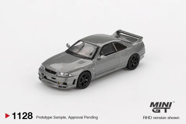 (預購) MINIGT 1/64 日產 NISSAN Skyline GT-R Dark Metal Gray NISMO BCNR33 CRS Version MGT01128-R (預購) MINIGT 1/64 日產 NISSAN Skyline GT-R Dark Metal Gray NISMO BCNR33 CRS Version MGT01128-R