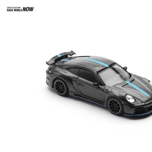 POP RACE 1/64 保時捷 PORSCHE 992 STINGER GTR CARBON EDITION BLUE LINE PR640254 POP RACE 1/64 保時捷 PORSCHE 992 STINGER GTR CARBON EDITION BLUE LINE PR640254