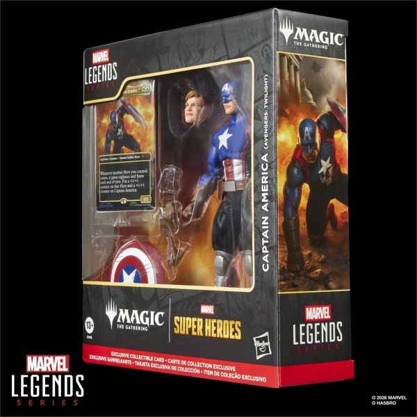 (預購) Hasbro 孩之寶 漫威傳奇x魔法風雲會- 美國隊長人物卡牌組 20260913 Hasbro 孩之寶 漫威傳奇x魔法風雲會- 美國隊長人物卡牌組