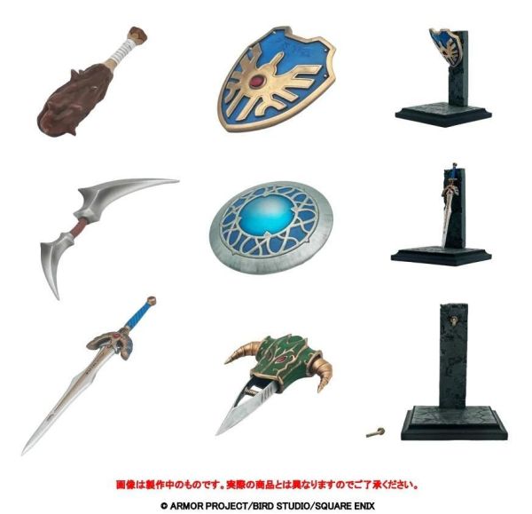 (預購) Square Enix 盲盒 勇者鬥惡龍 經典武器裝備收藏P1 全6種 一中盒6入販售 20261020 Square Enix 盲盒 勇者鬥惡龍 經典武器裝備收藏P1 全6種 一中盒6入販售
