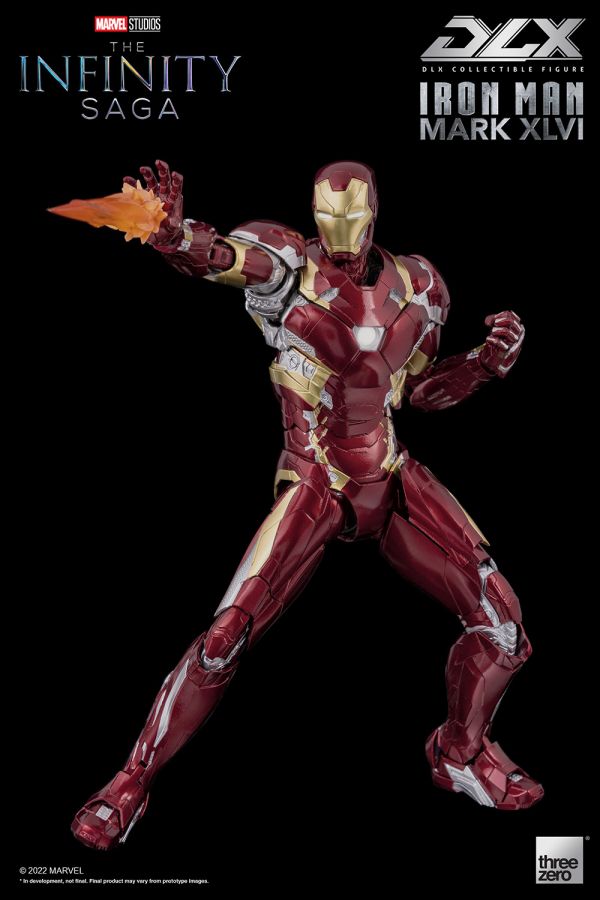 threezero DLX 漫威 MARVEL 鋼鐵人 Mark46 可動完成品 threezero,DLX,漫威,MARVEL,鋼鐵人,Mark46,可動完成品,