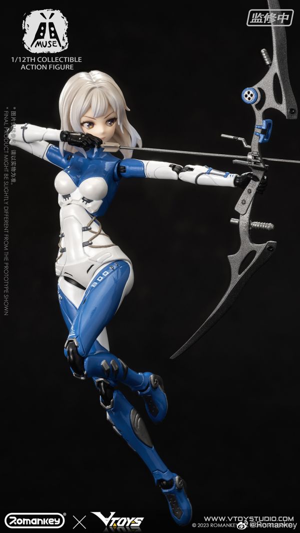 Romankey x Vtoys 1/12 繆斯 Muse 可動完成品 Romankey x Vtoys 1/12 繆斯 Muse 可動完成品