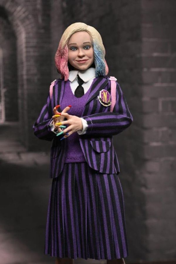 NECA 星期三·阿達 與 依妮 奈落學院制服 8吋 2入套組 可動完成品 NECA 星期三·阿達 與 依妮 奈落學院制服 8吋 2入套組 可動完成品