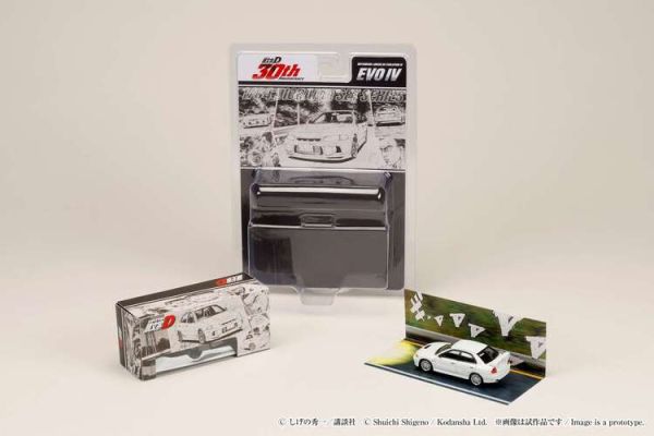 (預購) [吊卡版] 頭文字D 30周年紀念 第二彈 Hobby JAPAN 1/64 三菱 Mitsubishi Lancer RS Evolution IV / 頭文字 D 岩城 清次 vs 藤原 拓海 HJDMD005 (預購) [吊卡版] 頭文字D 30周年紀念 第二彈 Hobby JAPAN 1/64 三菱 Mitsubishi Lancer RS Evolution IV / 頭文字 D 岩城 清次 vs 藤原 拓海 HJDMD005