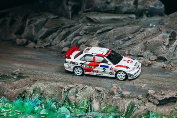 (預購) [吊卡版] TARMAC WORKS 1/64 三菱 GLOBAL64 Mitsubishi Lancer Evolution III Hong Kong Beijing Rally 1996 Winner T64G-050-96HKBR02 20260622 [吊卡版] TARMAC WORKS 1/64 三菱 GLOBAL64 Mitsubishi Lancer Evolution III Hong Kong Beijing Rally 1996 Winner T64G-050-96HKBR02