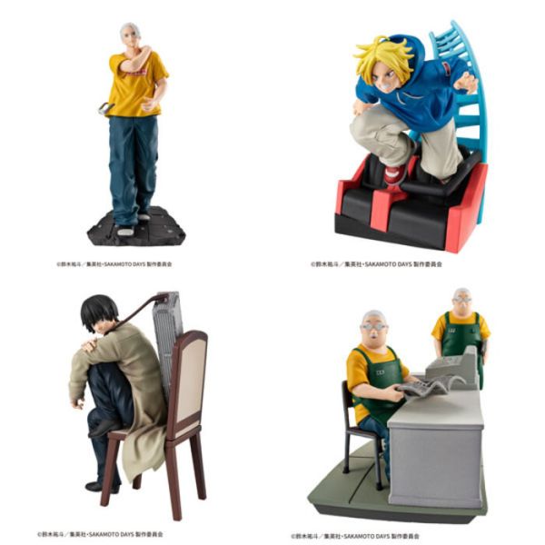 MegaHouse PETITRAMA 坂本日常 場景套組 MegaHouse PETITRAMA 坂本日常 場景套組