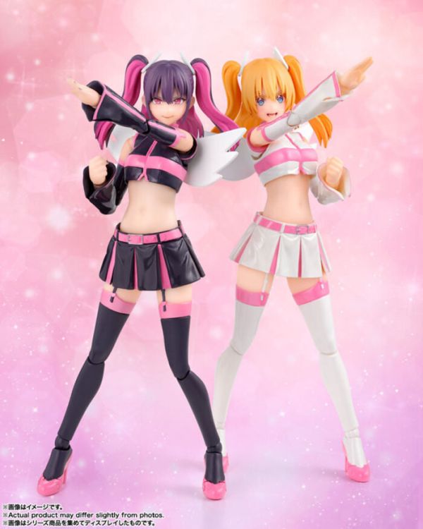 BANDAI S.H.Figuarts SHF 2.5次元的誘惑 莉莉艾露 天使空挺隊 理理沙 可動完成品 BANDAI S.H.Figuarts SHF 2.5次元的誘惑 莉莉艾露 天使空挺隊 理理沙 可動完成品