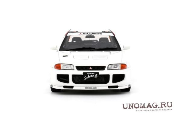 (預購) OTTO 1/18 三菱 MITSUBISHI LANCER EVO III SCOTIA WHITE W83 1995 OT1344 20260825 OTTO 1/18 三菱 MITSUBISHI LANCER EVO III SCOTIA WHITE W83 1995 OT1344