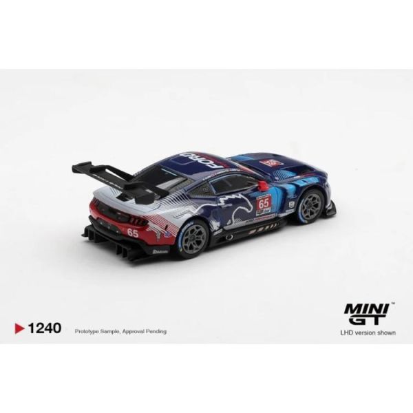 (預購) [吊卡版] MINIGT 1/64 福特 Ford Mustang GT3 #65 Ford Multimatic Motorsports 2025 IMSA Daytona 24 Hrs Winner LHD MGT01240-BL 20260507 [吊卡版] MINIGT 1/64 福特 Ford Mustang GT3 #65 Ford Multimatic Motorsports 2025 IMSA Daytona 24 Hrs Winner LHD MGT01240-BL